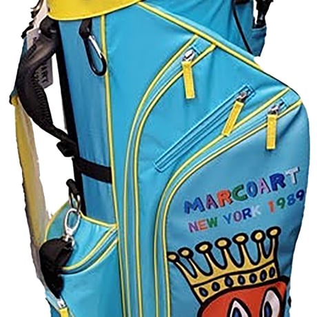 MARCOART New York 1989 キャディバッグ（黄色） MARCOART NEW YORK 1989