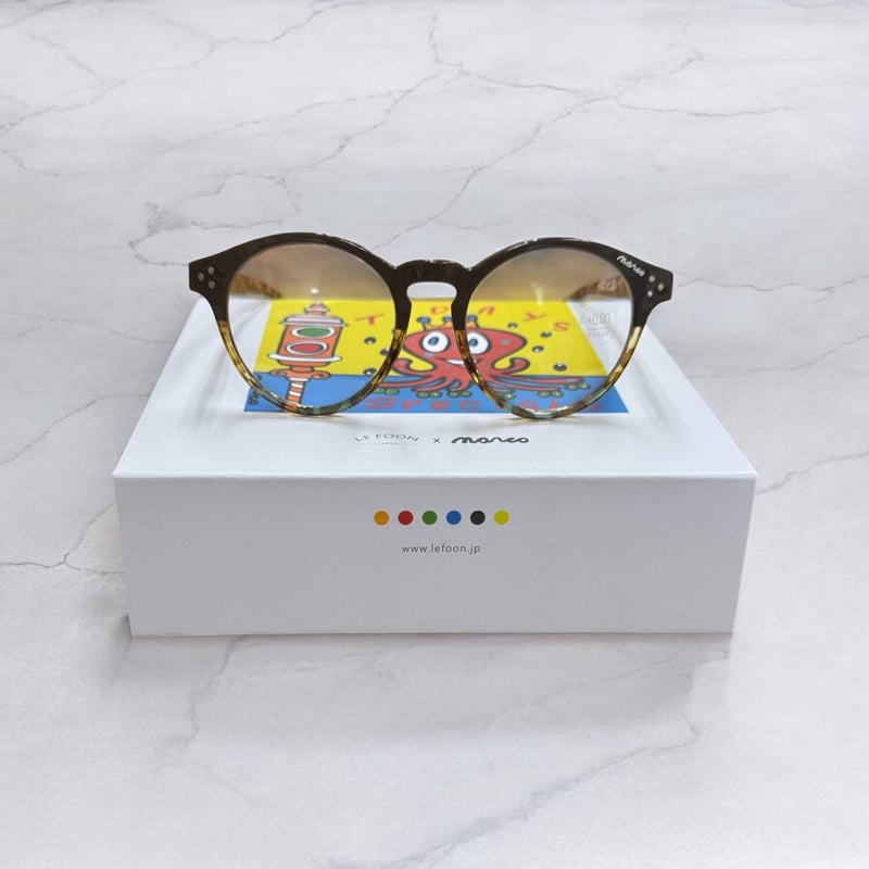 サングラス AS51304 LE FOON x MARCO イエローレオパード ギフト