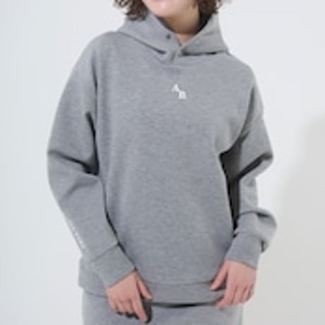 「ALIEN　BABY」ブランド　レディース ダンボールパーカー　GRAY