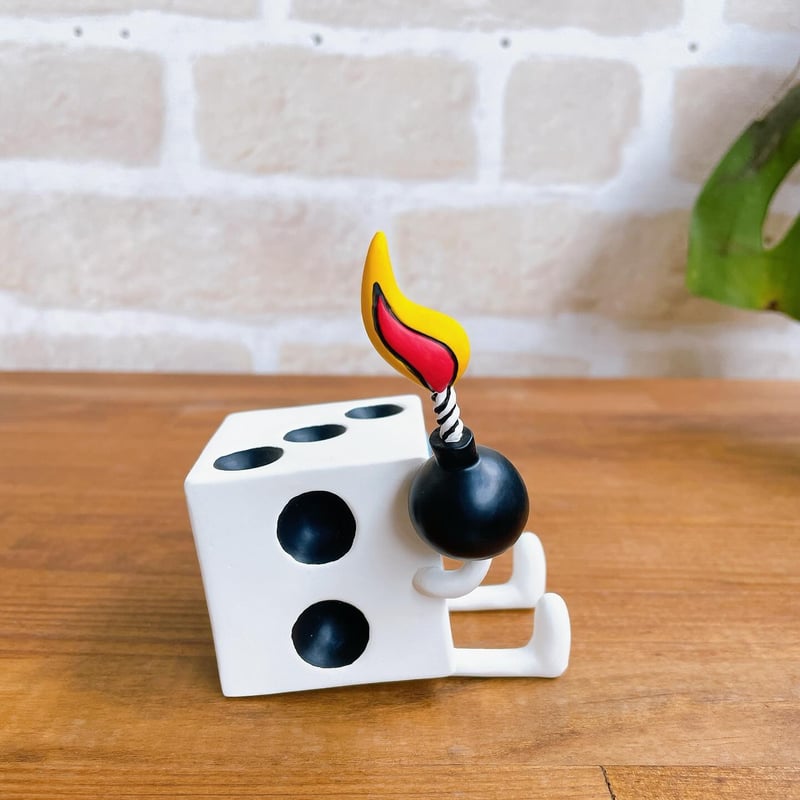 数量限定⭐︎ヴィンテージ雑貨アメリカ雑貨【ちょこんとサイコロ君