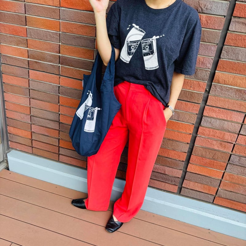 EMPiRE Tシャツとカセットテープ 80s AXIA J'z カセットテープ Tシャツ | 7010grindclothing