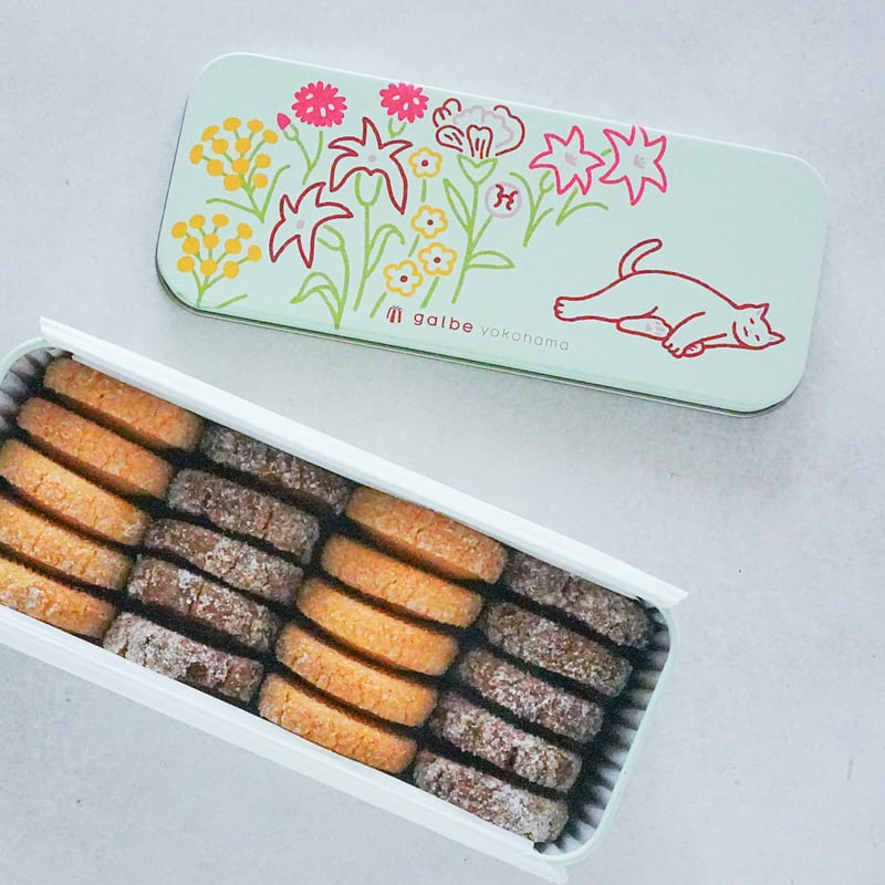 猫のうたたね クッキー缶 横浜発の焼き菓子ギフト【店頭受け取りご予約
