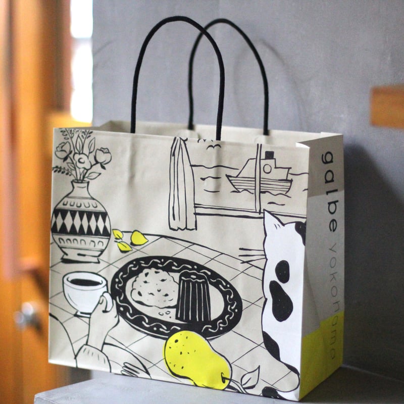 galbe オリジナル ショッパー（紙袋） 【お取り寄せ】 | カヌレと焼き