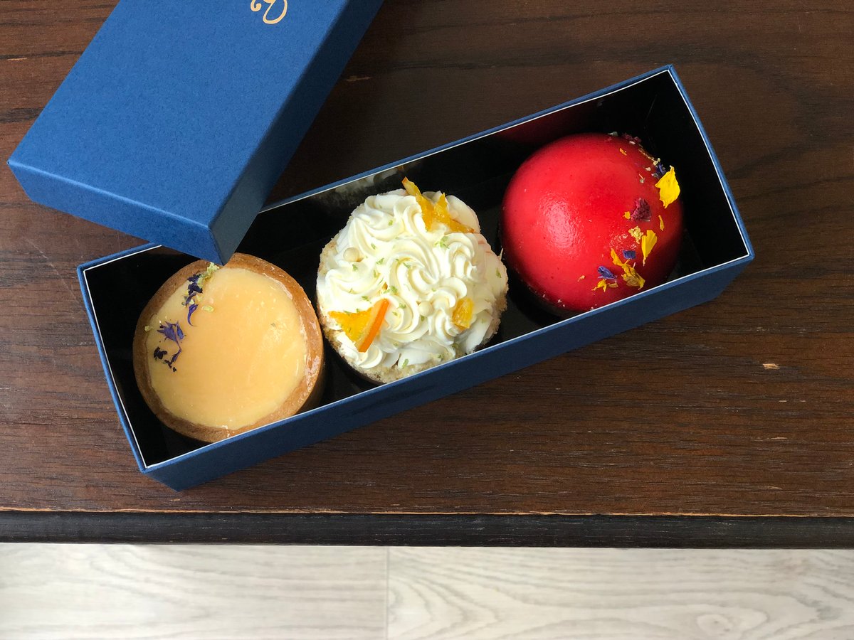 チェリータルト柄、3点セット タルト3個入り 選べる2種 | 小さなお菓子屋さん yumu