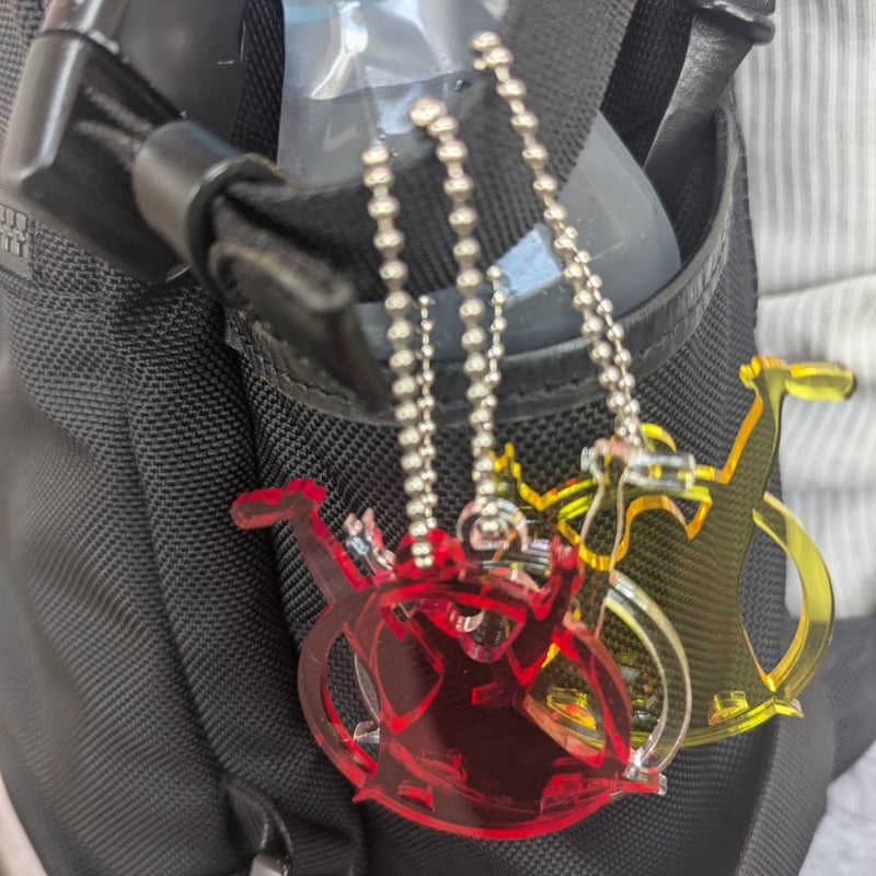 IKKI NOT DEAD 透明キーホルダー | Fire Knuckle STORES