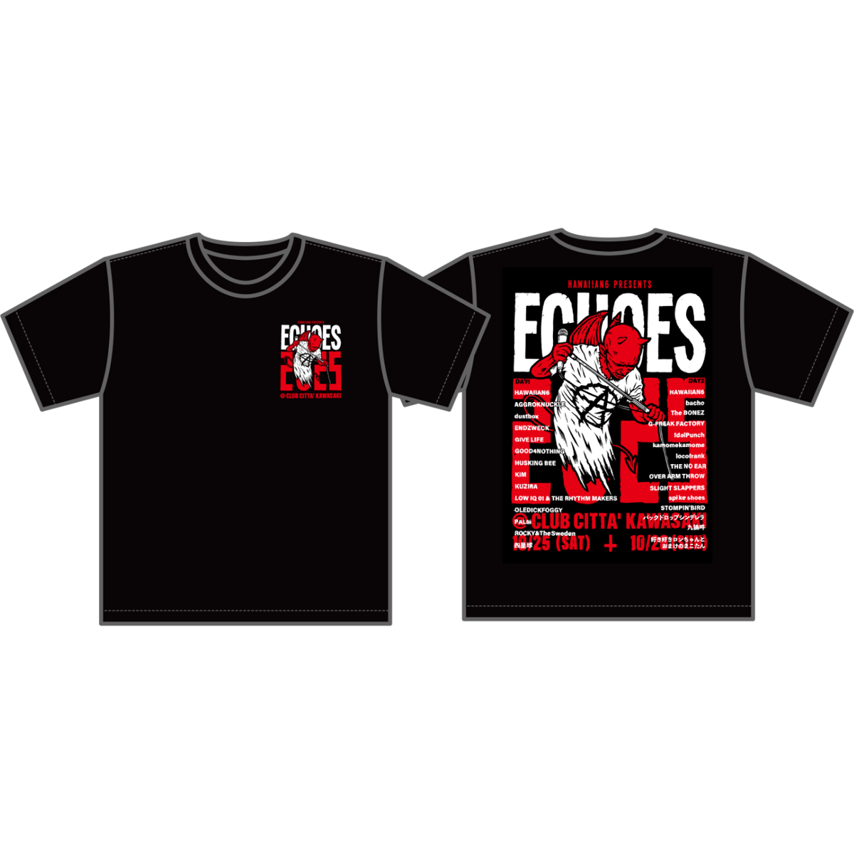 ECHOES 2025 半袖Tシャツ 10月中旬発送 | Fire Knuckle STORES