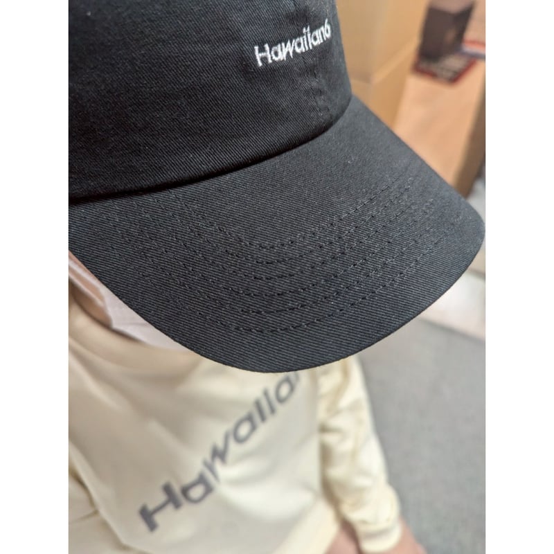 新品 HANA HANA 刺繍キャップ 黒 ハナハナ 新品 HANA HANA 刺繍