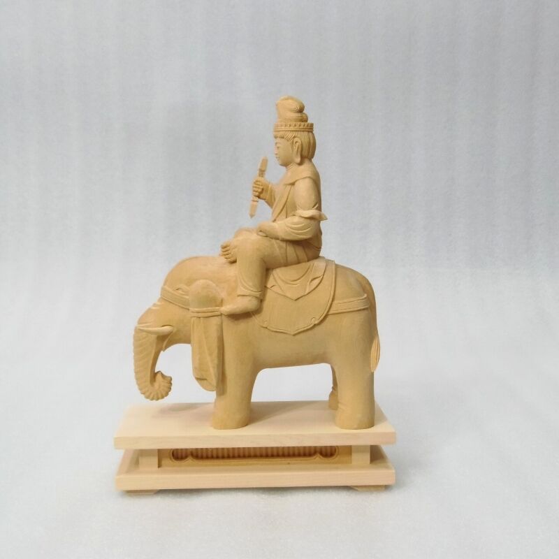 決算大特価中 仏像★ヒバ材 帝釈天像2.2寸 総高さ:約22.5cm 仏像☆ヒバ材 帝釈天像2.2寸 総高さ:約22.5cm | お仏壇・お墓の