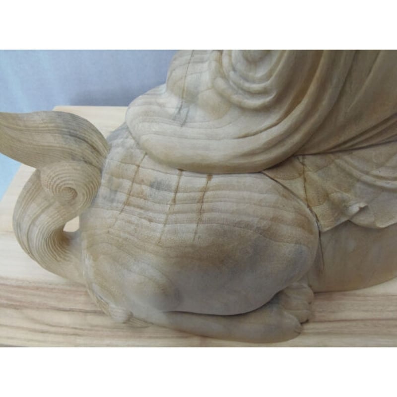 仏像☆楠材 僧形文殊菩薩坐像 高さ:約54cm☆文殊師利 | お仏壇 仏像☆楠材 僧形文殊菩薩坐像 高さ:約54cm☆文殊師利 | お仏壇
