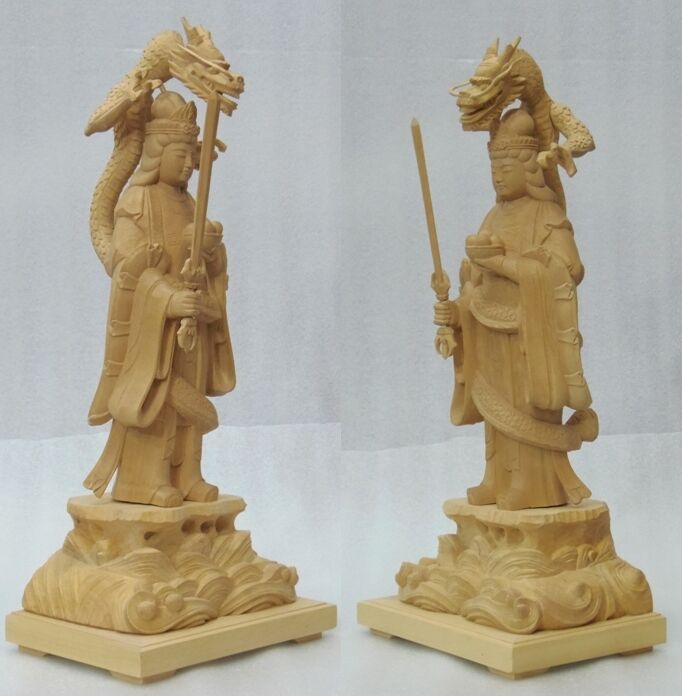 蔵出し特価中希少仏像★柘植 白山大権現7寸立白山妙理権現 約38cm 仏像☆柘植 白山大権現7.0寸立☆白山妙理権現 高さ：約38cm | お仏壇