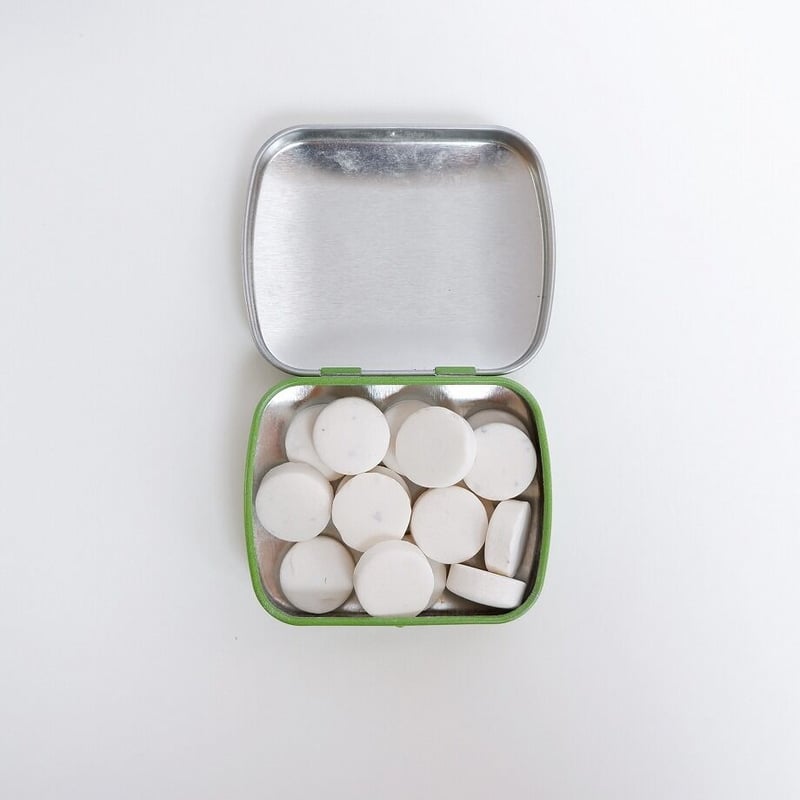 バーミントタブレット ペパーミント18g | プルプレアWEBショップ