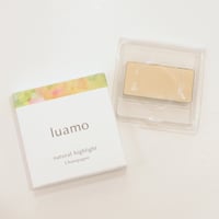 ナチュラルマルチハイライター　シャンパン Champagne　レフィル　リフィル　2.8g　ルアモ