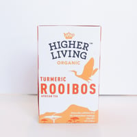 ルイボスターメリック 有機 ハーブティー　Higher Living Organic　ハイアーリビング　20TB オーガニック