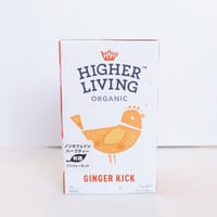 ジンジャーキック 有機 ハーブティー　Higher Living Organic　ハイアーリビング　15TB オーガニック