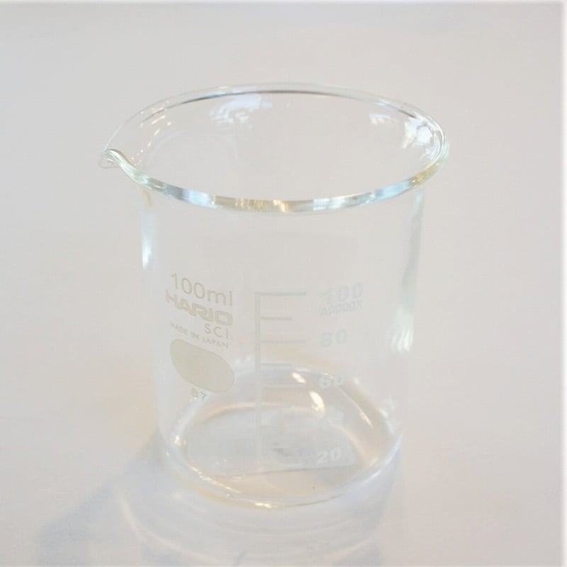 ガラスビーカー 10・20・30・50・100ml ハリオ | プルプレアWEBショップ