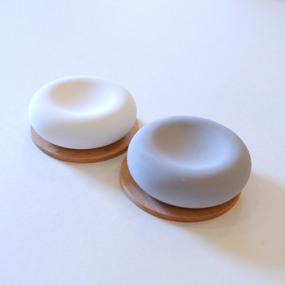 アロマストーンディフューザー 芳香器 木製コースター付 | プルプレア