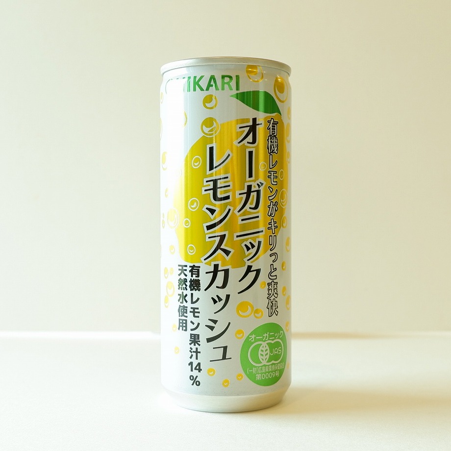 オーガニックレモンスカッシュ 250ml ヒカリ食品 | プルプレアWEBショップ