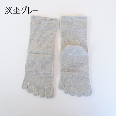 絹木綿5本指靴下　大法紡績