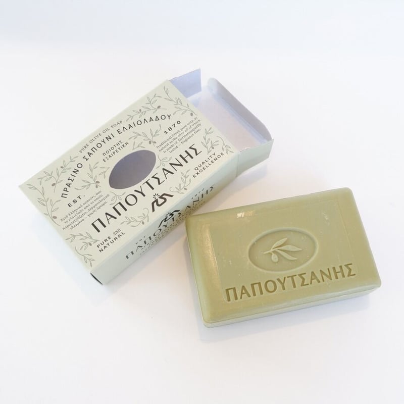 ピュアオリーブオイルソープ 125g パポタニス | プルプレアWEBショップ