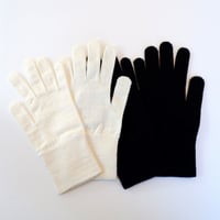 冷えとりハンドウォーマー手袋　シルクウール・ハイゲージ薄手タイプ　大法紡績