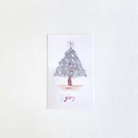 クリスマス　メッセージカード　Idumi Arai