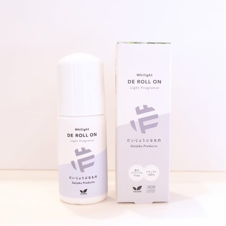 DE ロールオン＜微香料・シトラス・ラベンダー＞　50ml　だいじょうぶなもの