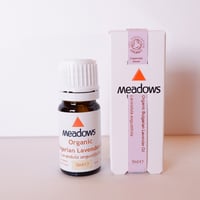 真正ラベンダー　5ml　メドウズ　オーガニックエッセンシャルオイル