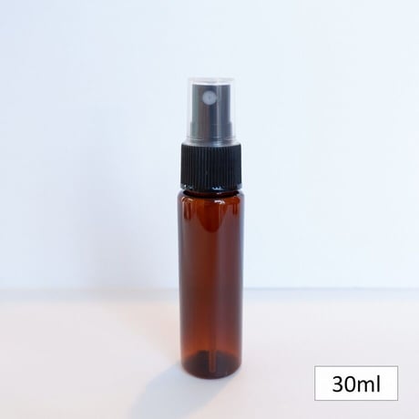 プラスチックスプレーボトル　茶色