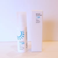 ミネラルサンスクリーン SPF50 PA++++  30ml 日焼け止め フェイス用 ナヴィーン naveen