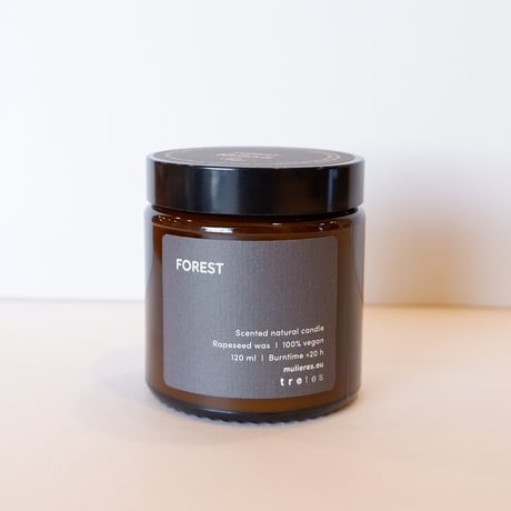 ナチュラルキャンドル  ジンジャーブレッド・フォレスト 120ml　ムリエレス Mulieres
