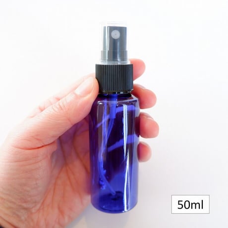プラスチックスプレーボトル　青色