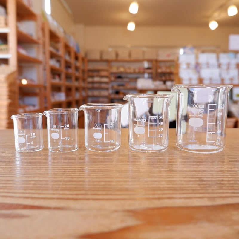 ガラスビーカー 10・20・30・50・100ml ハリオ | プルプレアWEBショップ