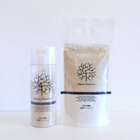 米ぬか酵素洗顔クレンジング　本体70g・詰替70g　みんなでみらいを