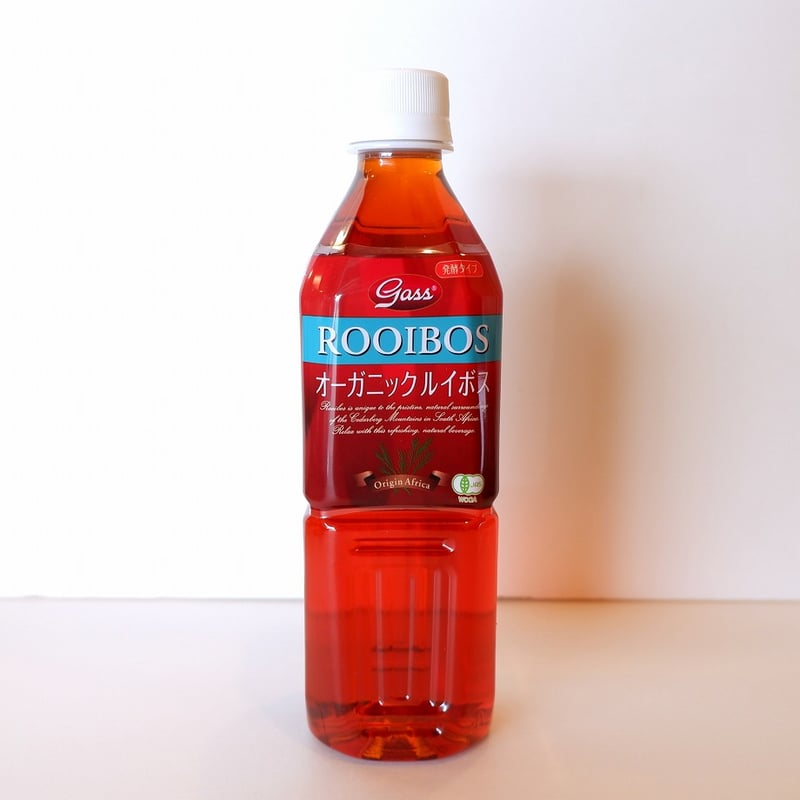 オーガニックルイボスティー 500ml ペットボトル 有機ルイボス茶 Gass