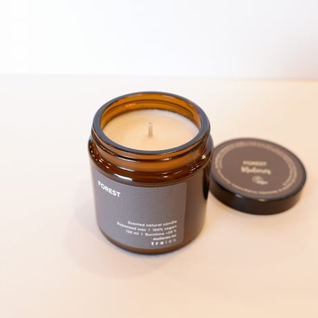 ナチュラルキャンドル  ジンジャーブレッド・フォレスト 120ml　ムリエレス Mulieres