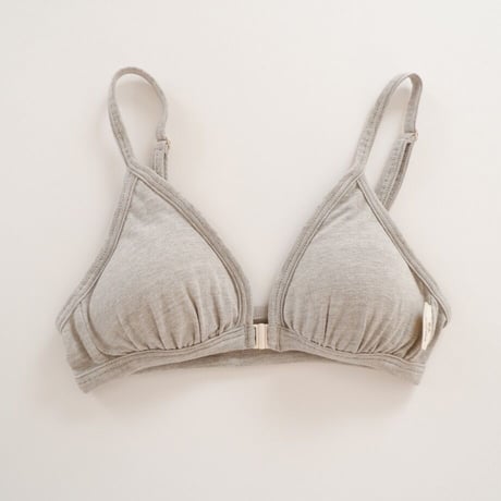フロントホックブラジャー　オーガニックコットン　オーガニックガーデン