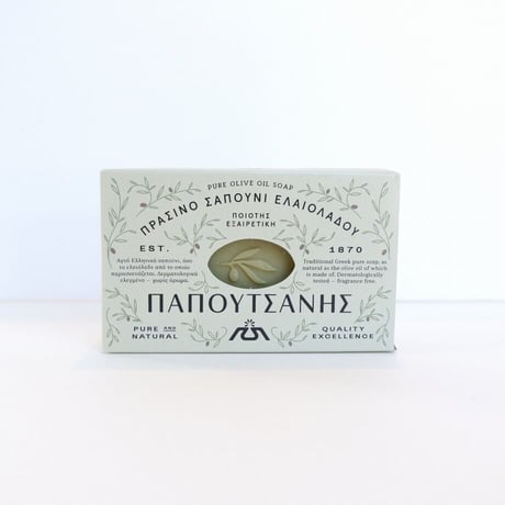 ピュアオリーブオイルソープ　125g　パポタニス