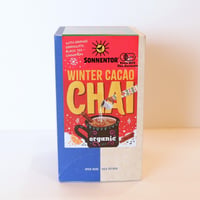 ウィンターカカオチャイ　18ティーバッグ　オーガニックハーブティー　ゾネントア