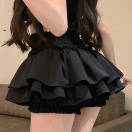 Black Frill Skirt