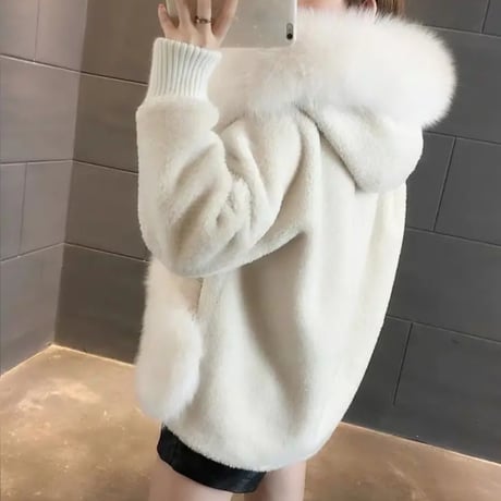 Rio様着用*.モコモコファーコート2色