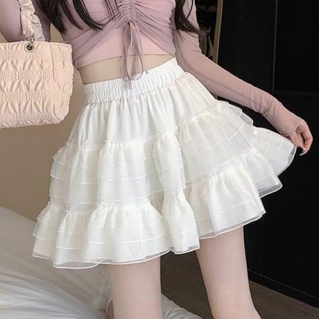 chuchu flare skirt 2色