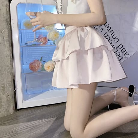 ダブルフリルgirlyパンツ4色