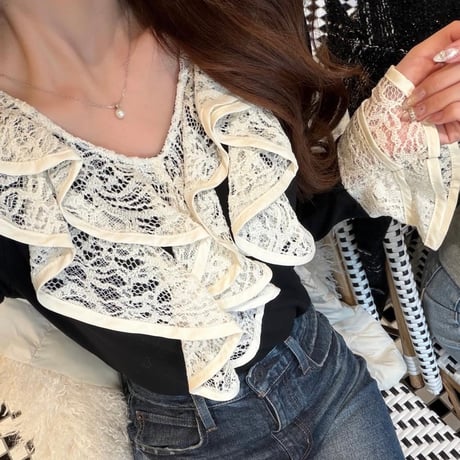 TERUMI様ご着用♡classical lace tops