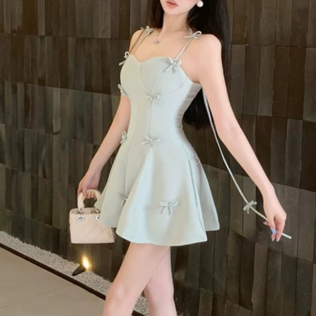 ヴァニラ様ご着用♡リボンデザインキャミワンピ
