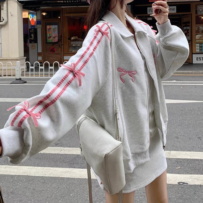田口未彩様♡有栖なな様ご着用♡border ribbon setup 2色 | ecrea