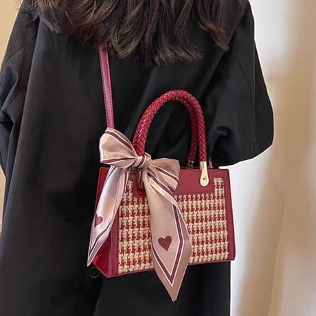 Ribbon Tweed Mini Bag