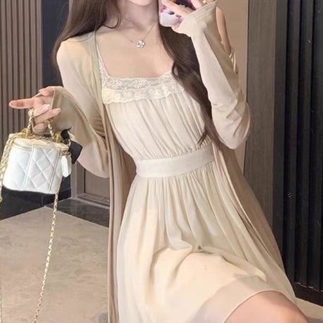 Lace Whisper White Dress