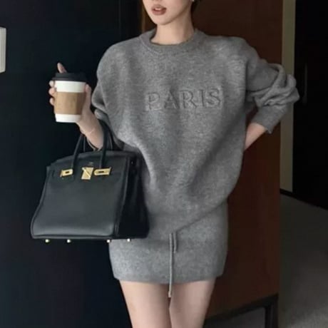 らむ子様ご着用♡PARISロゴセットアップ 3色
