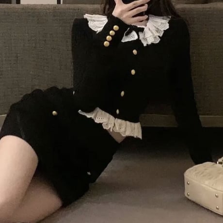 Dolly ニット長袖セットアップ