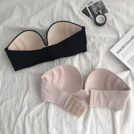 strap less brassiere 4色